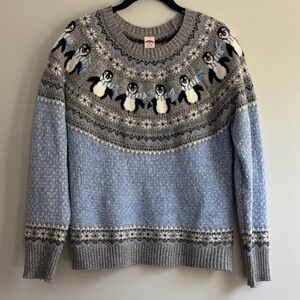 Classic Christmas penguin sweater